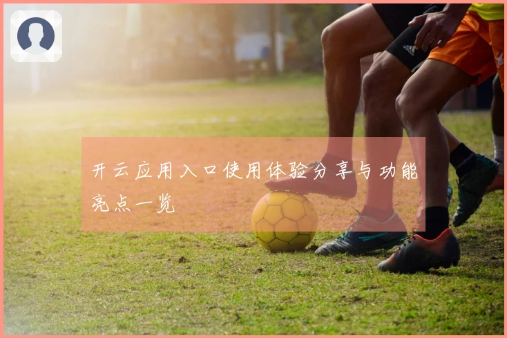 开云应用入口使用体验分享与功能亮点一览